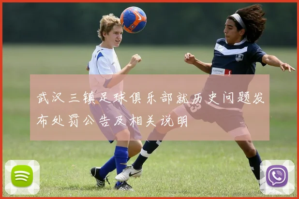 武汉三镇足球俱乐部就历史问题发布处罚公告及相关说明